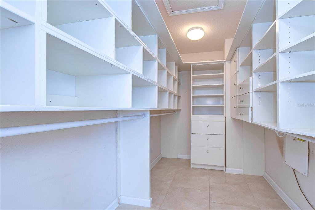 4744 Pond Ridge Drive Riverview, FL 33578 - Photo 18 of 18 a view of walk in closet with empty racks