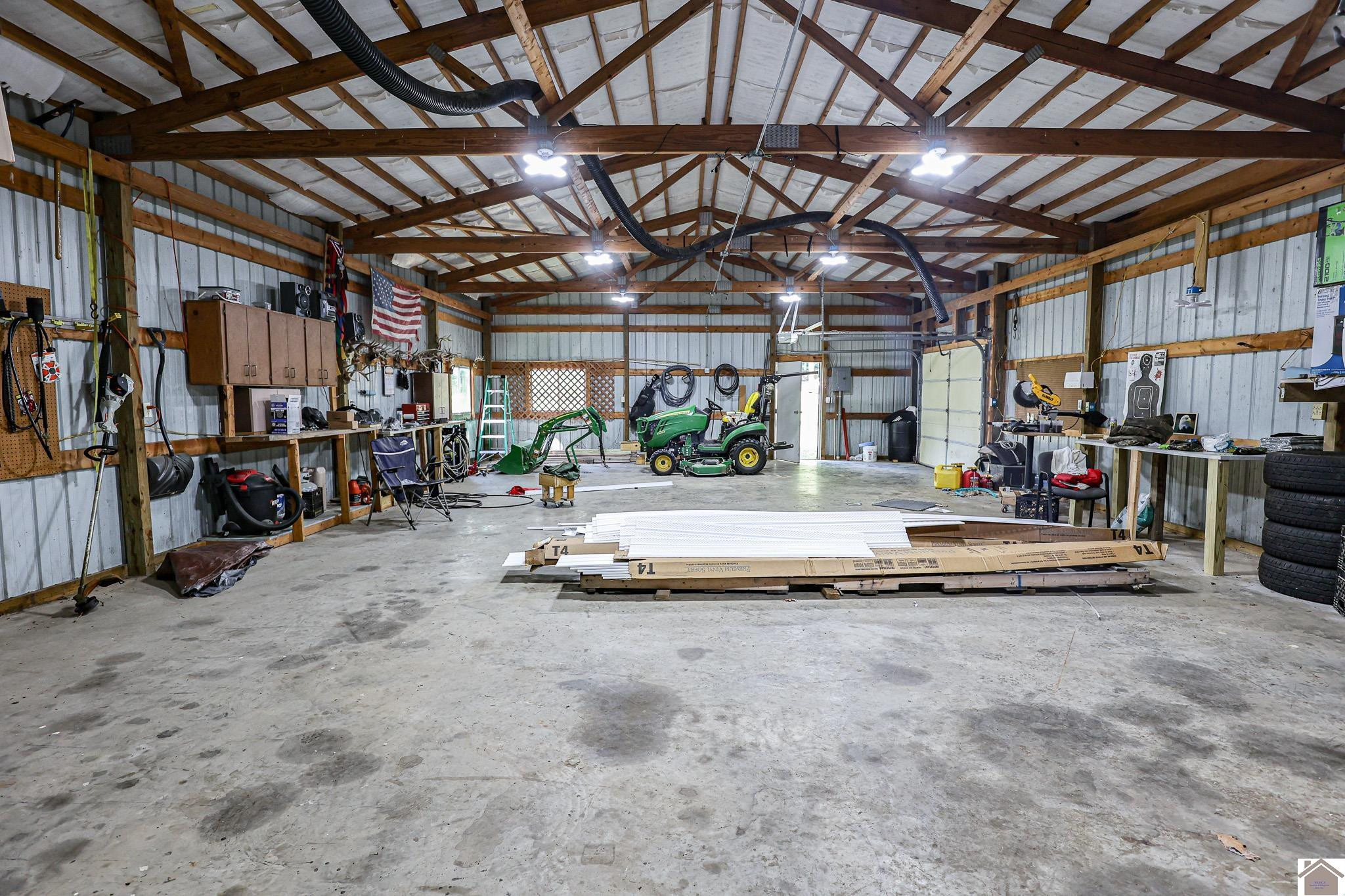 2733 Oak Level Elva Road Symsonia, KY 42082 - Photo 13 of 30 Workshop Interior