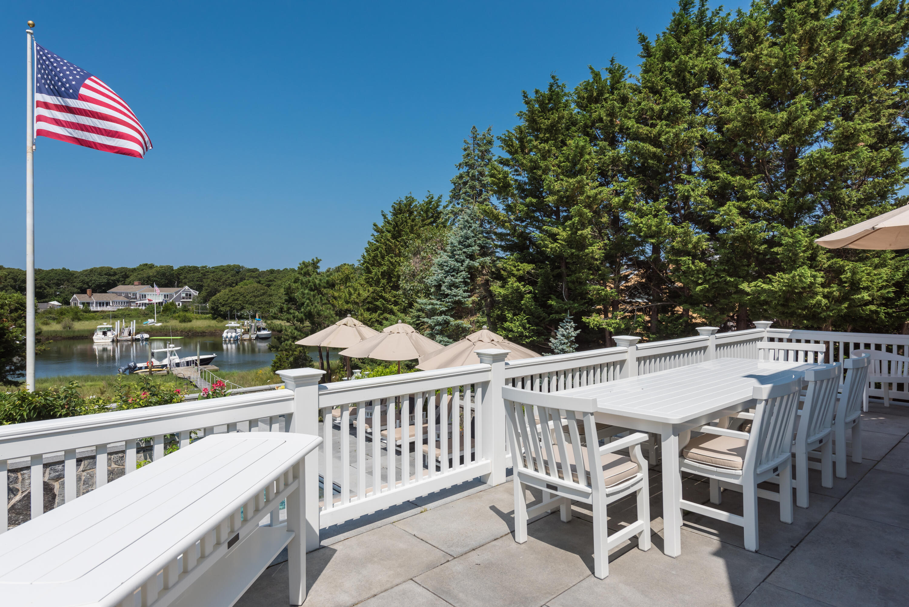 32 Dunes Road Harwich Port, MA 02646 - Photo 13 of 56 a view of a roof deck with chairs