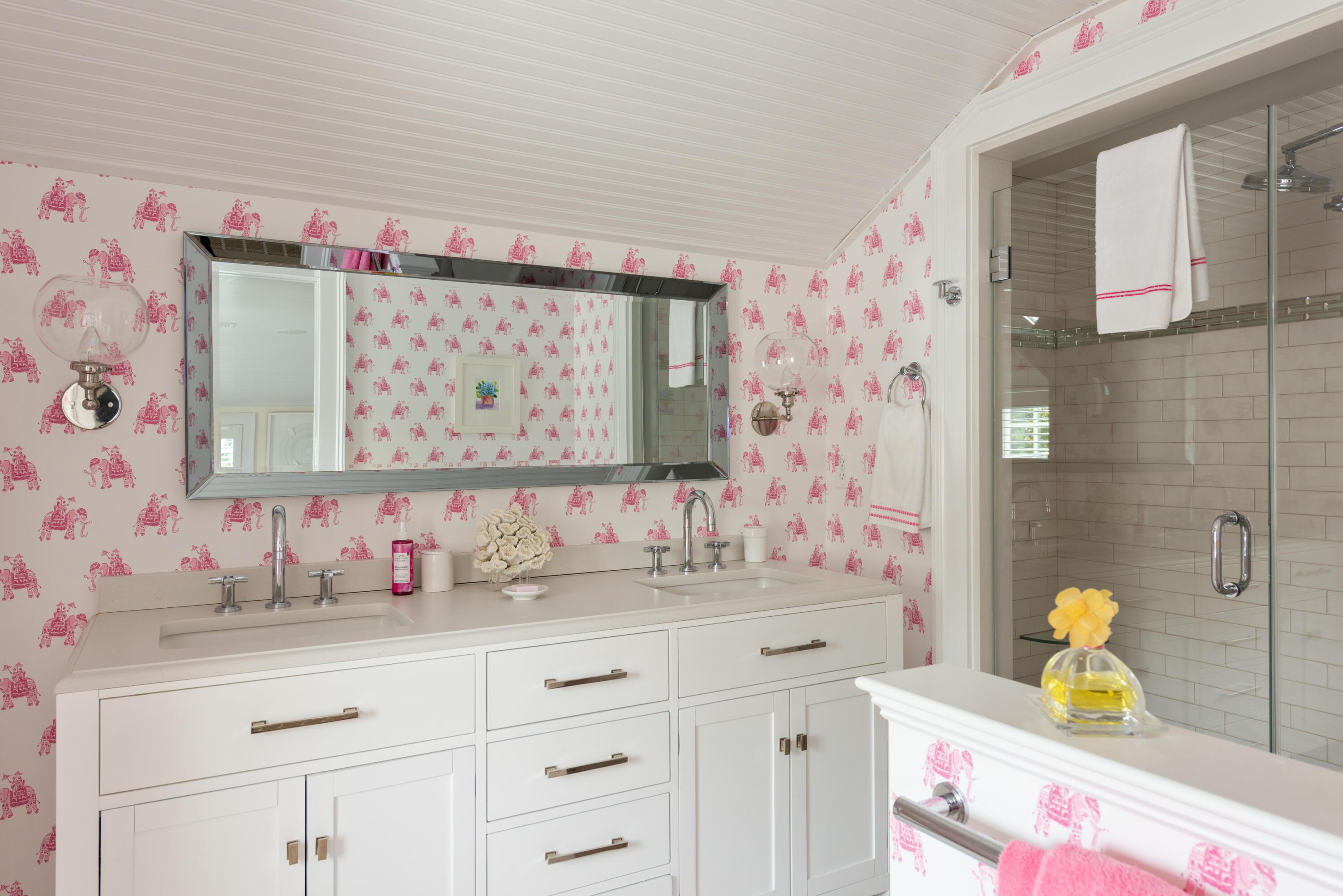 32 Dunes Road Harwich Port, MA 02646 - Photo 44 of 56 a bathroom with a sink vanity and a mirror