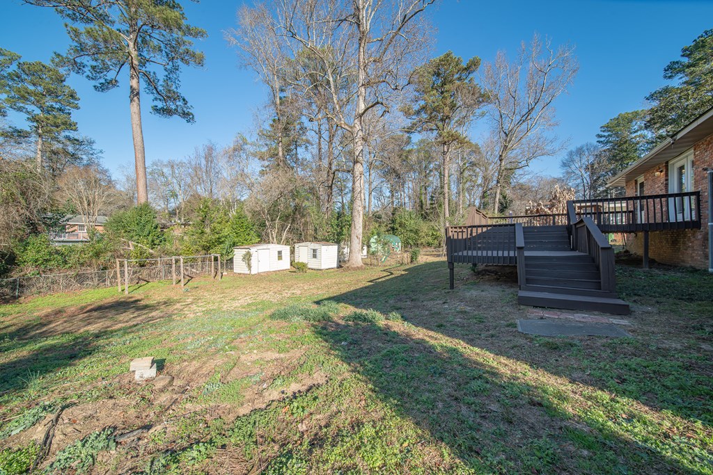 6411 Michael Avenue Columbus, GA 31909 - Photo 10 of 34 a view of yard with tree s