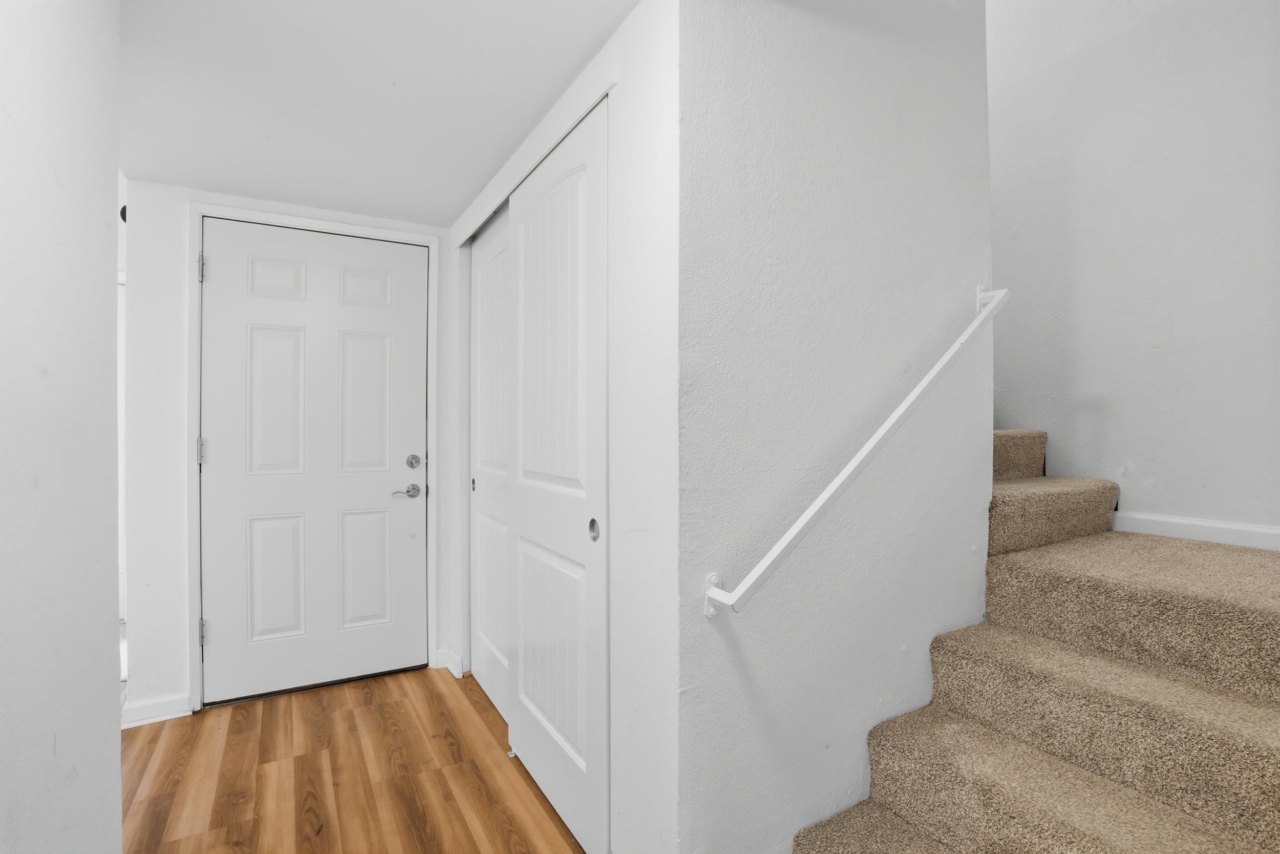 3401 Bermuda Avenue, Unit 6 Davis, CA 95616 - Photo 5 of 43 a view of entryway with wooden floor