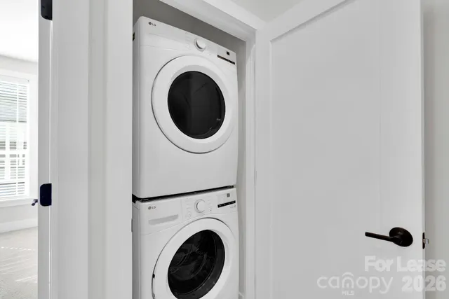 a view of room with white walls