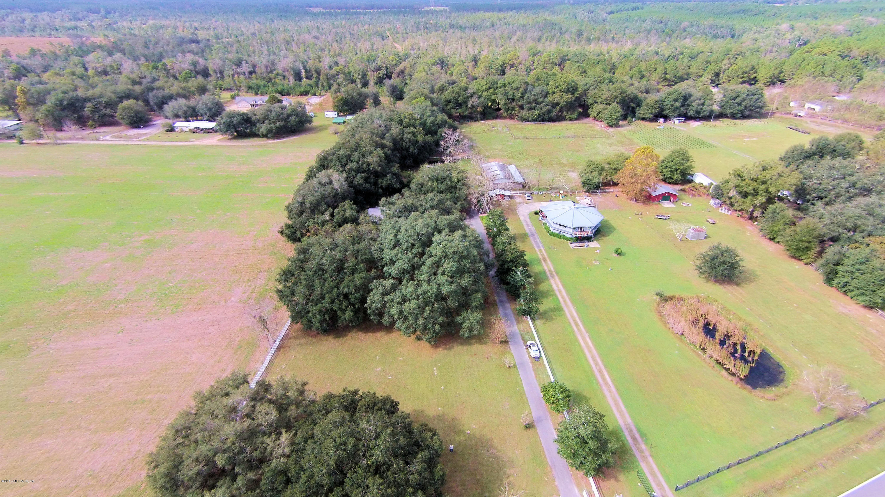 273904 Murrhee Road Hilliard, FL 32046 - Photo 34 of 63 Long DriveWay to Home