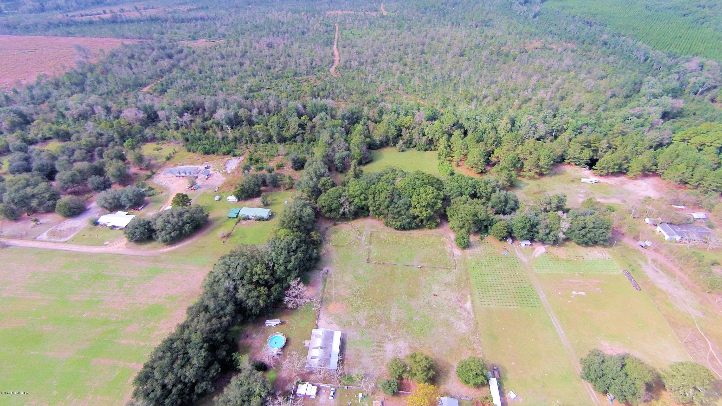 273904 Murrhee Road Hilliard, FL 32046 - Photo 38 of 63 Property to 2nd Row of Trees