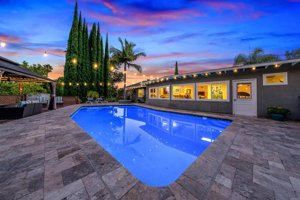 4711 Lorena Place El Cajon, CA 92020 - Photo 22 of 33 a view of a swimming pool with an outdoor seating