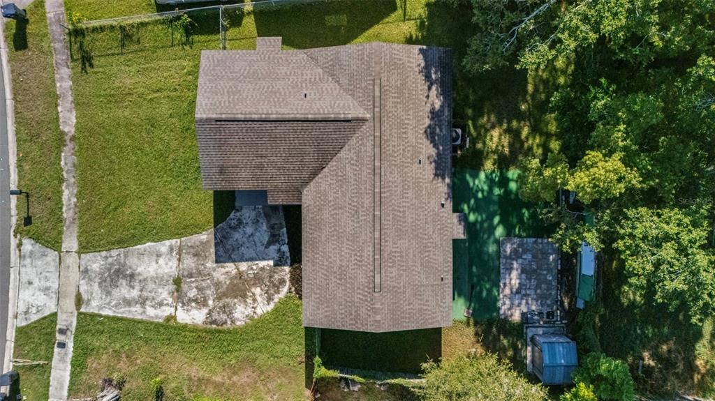 114 Inwood Circle Brandon, FL 33510 - Photo 28 of 31 a aerial view of a house with a yard and large tree