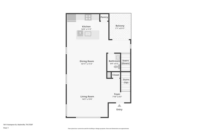 a picture of a floor plan
