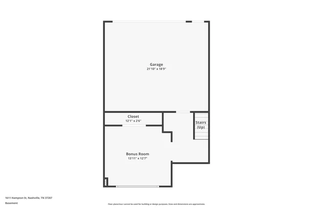 $3,600 | 1609 Hampton Street, Nashville, TN 37207