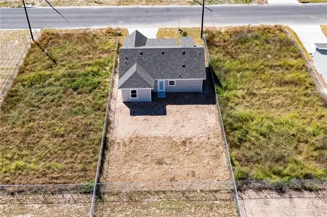 a living room with a bed