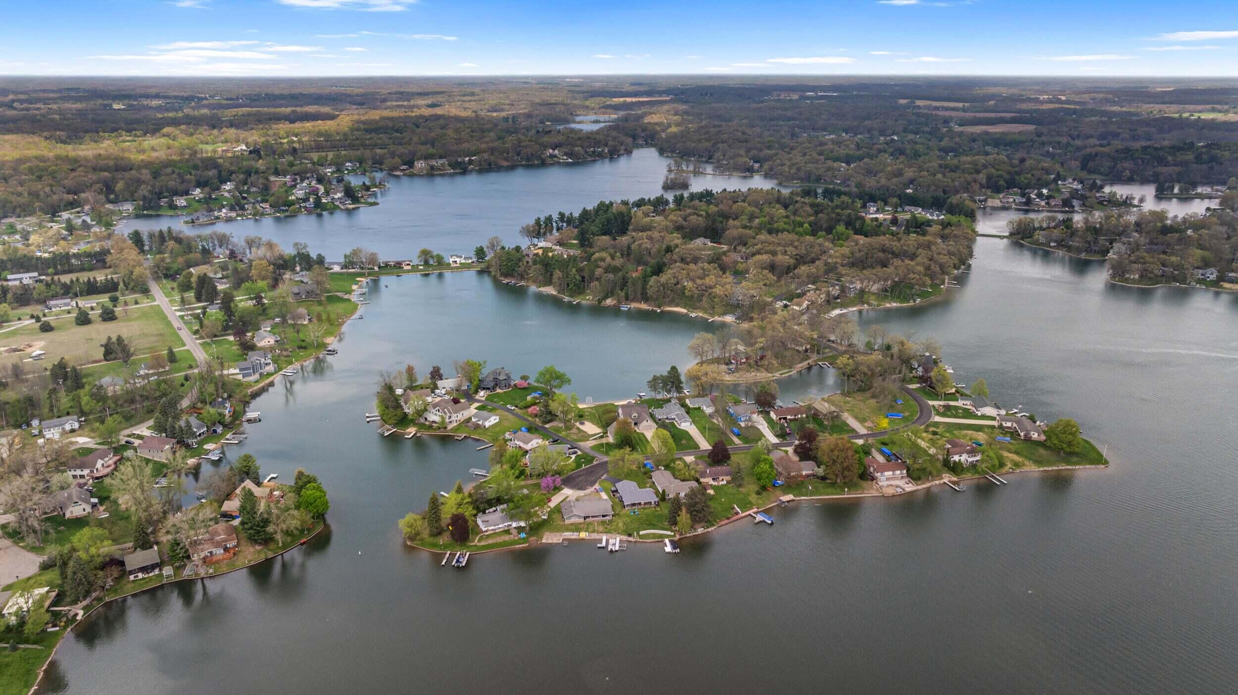 11531 Rutan Circle Jerome, MI 49249 - Photo 56 of 56 Lake Leann Drone 1