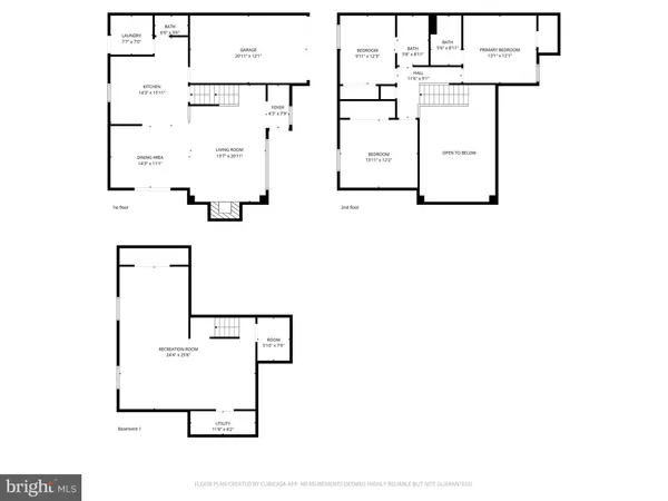 a view of a backyard with large trees