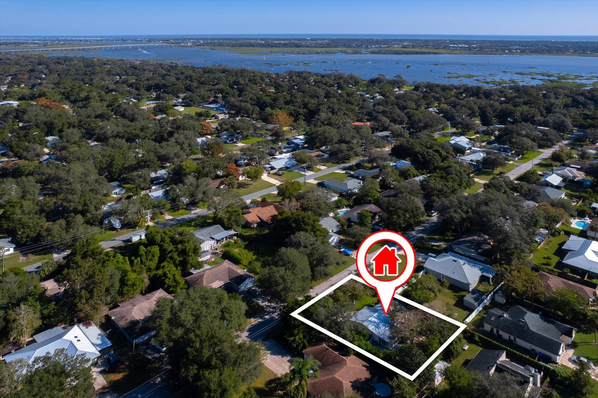 120 Swallow Road St. Augustine, FL 32086 - Photo 38 of 42 a view of city with green space