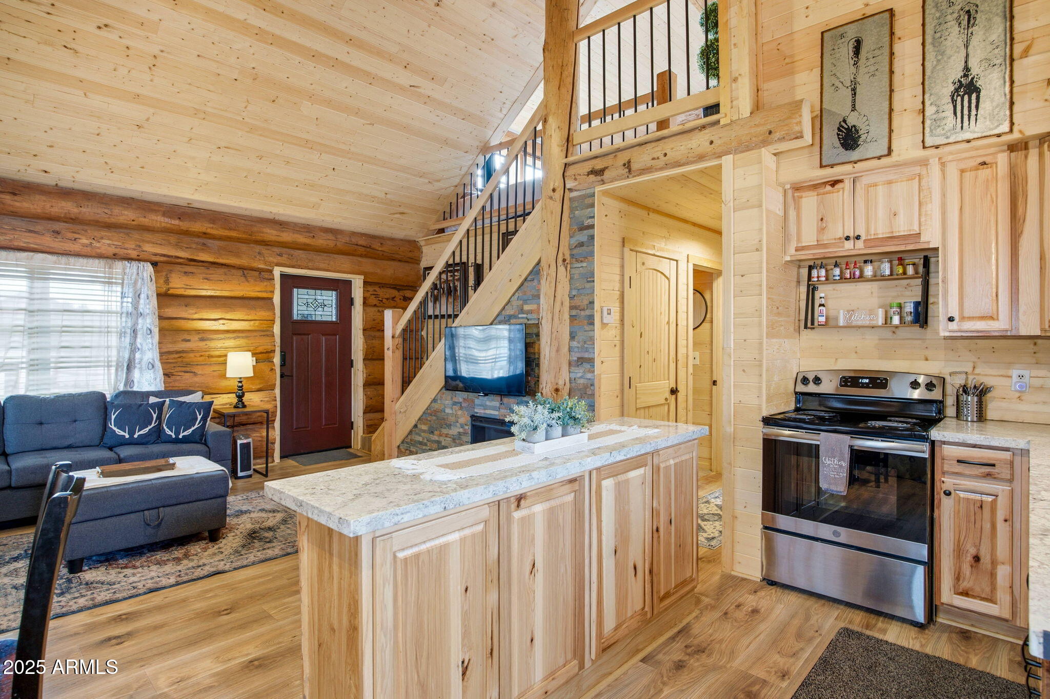 1904 Ponce Place Show Low, AZ 85901 - Photo 12 of 43 a kitchen with stainless steel appliances granite countertop a stove and a sink