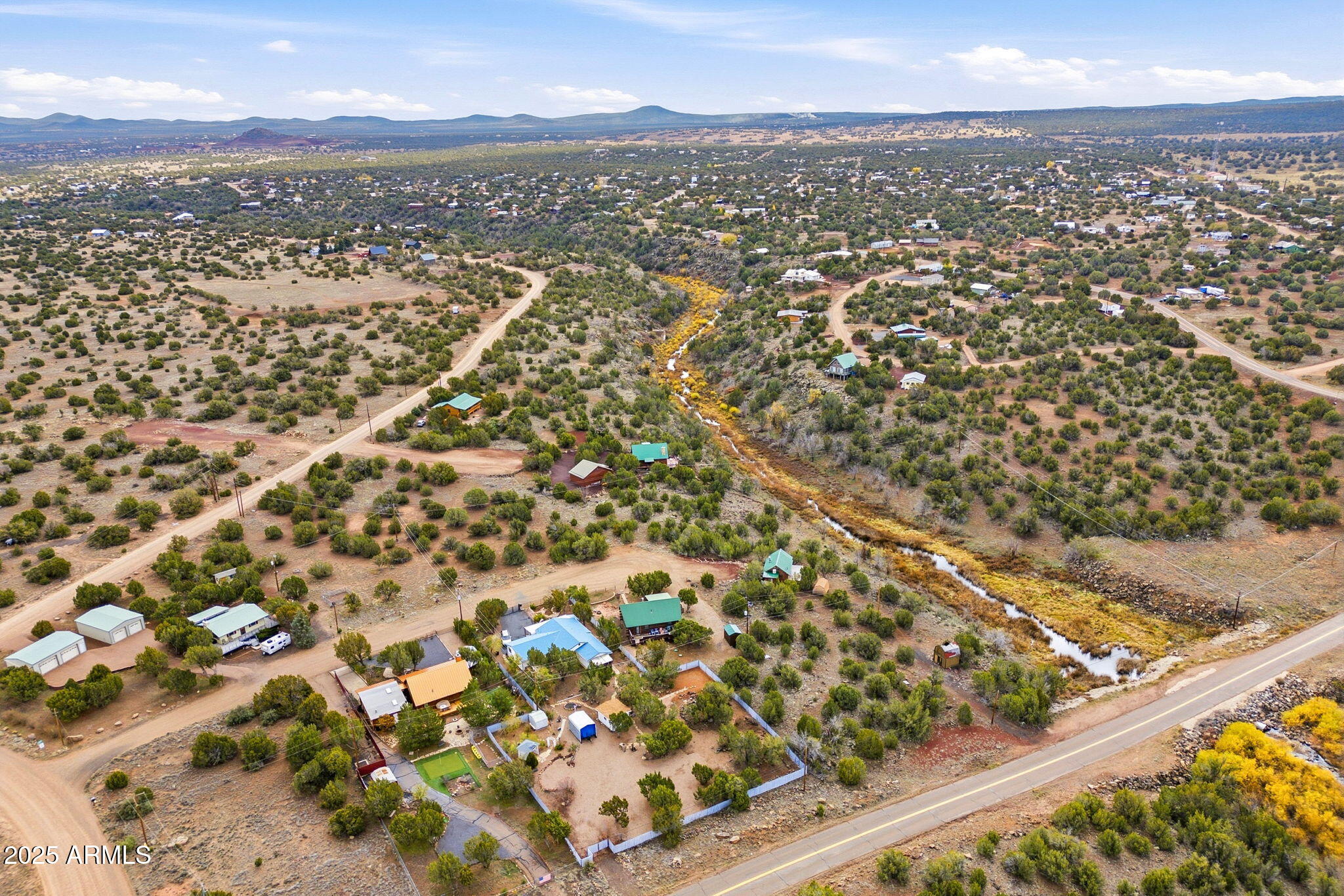 1904 Ponce Place Show Low, AZ 85901 - Photo 30 of 43 an aerial view of residential houses with outdoor space