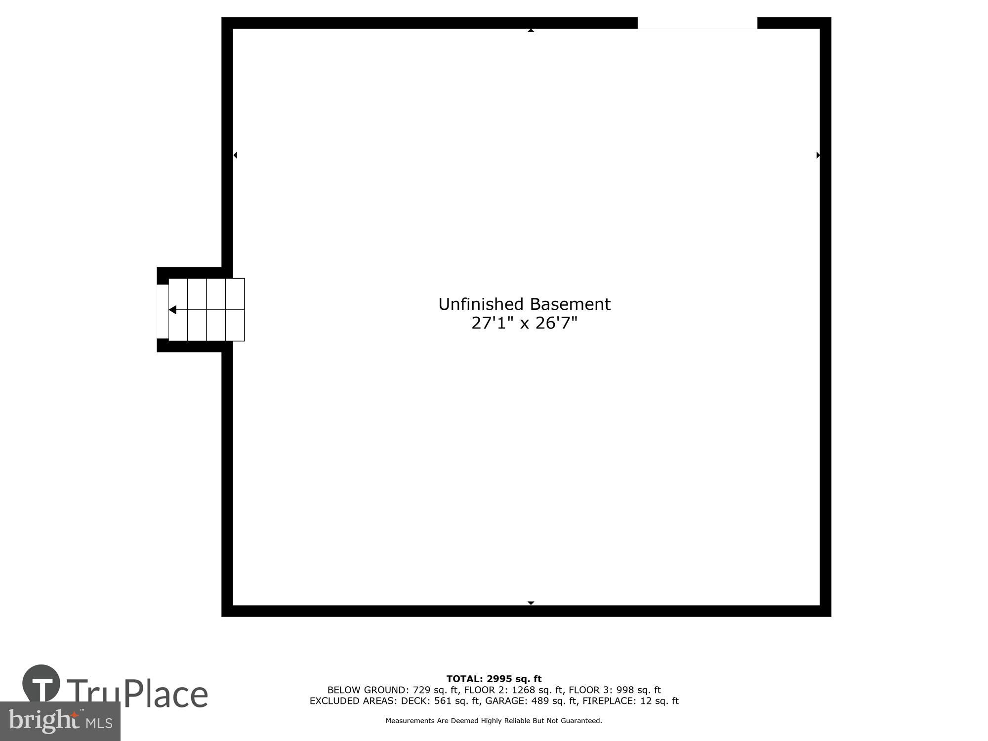 4526 Gilbertson Road Fairfax, VA 22032 - Photo 51 of 51 Lower Level (Labels & Measurements)