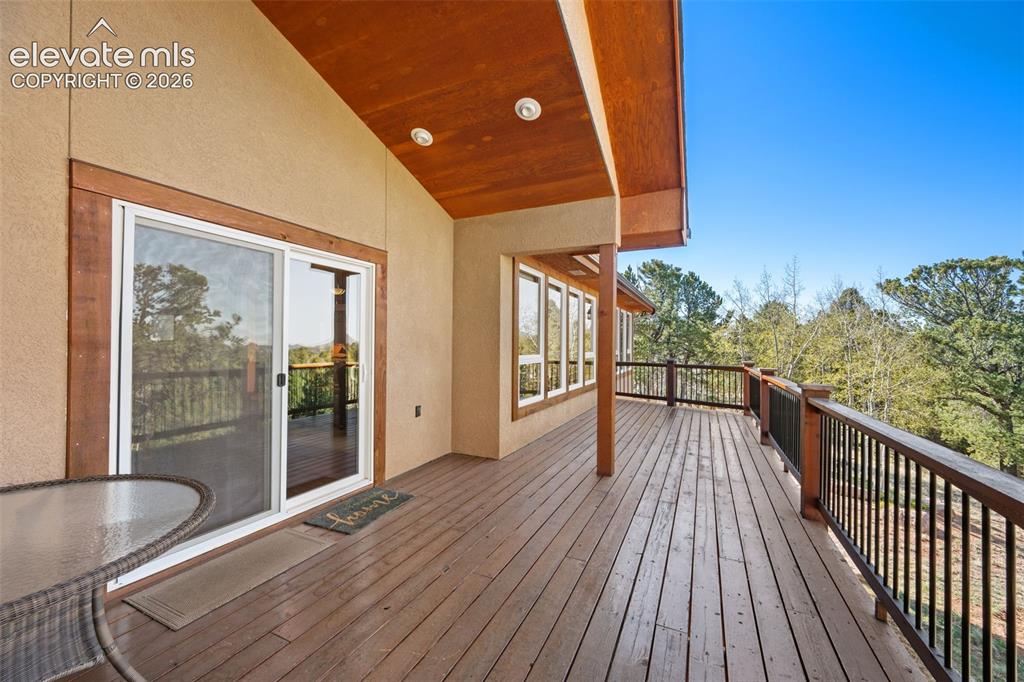131 Paradiso Road Divide, CO 80814 - Photo 40 of 50 a view of balcony with floor