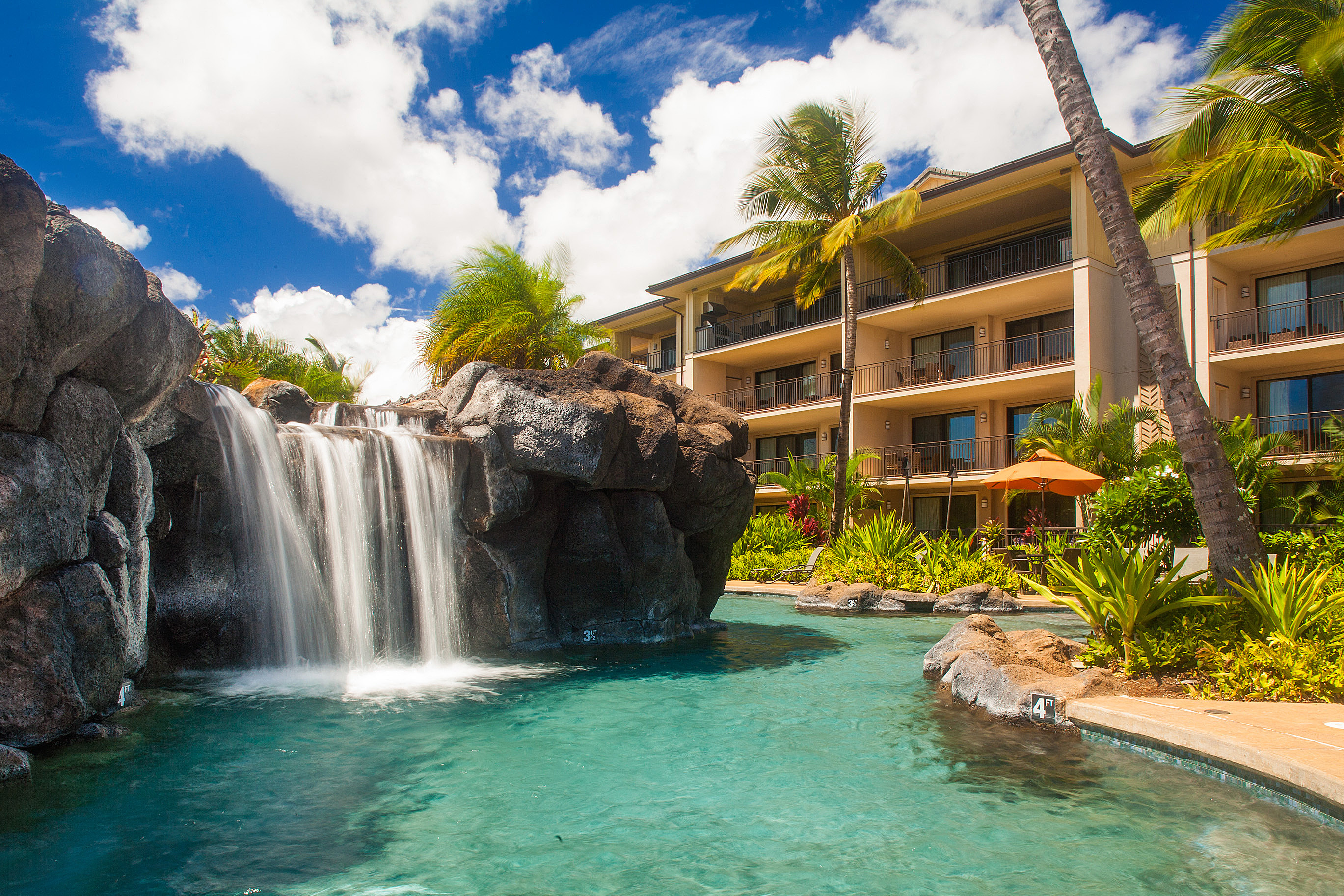 Your very own Waterfall Oasis, right in the back yard of your Villa