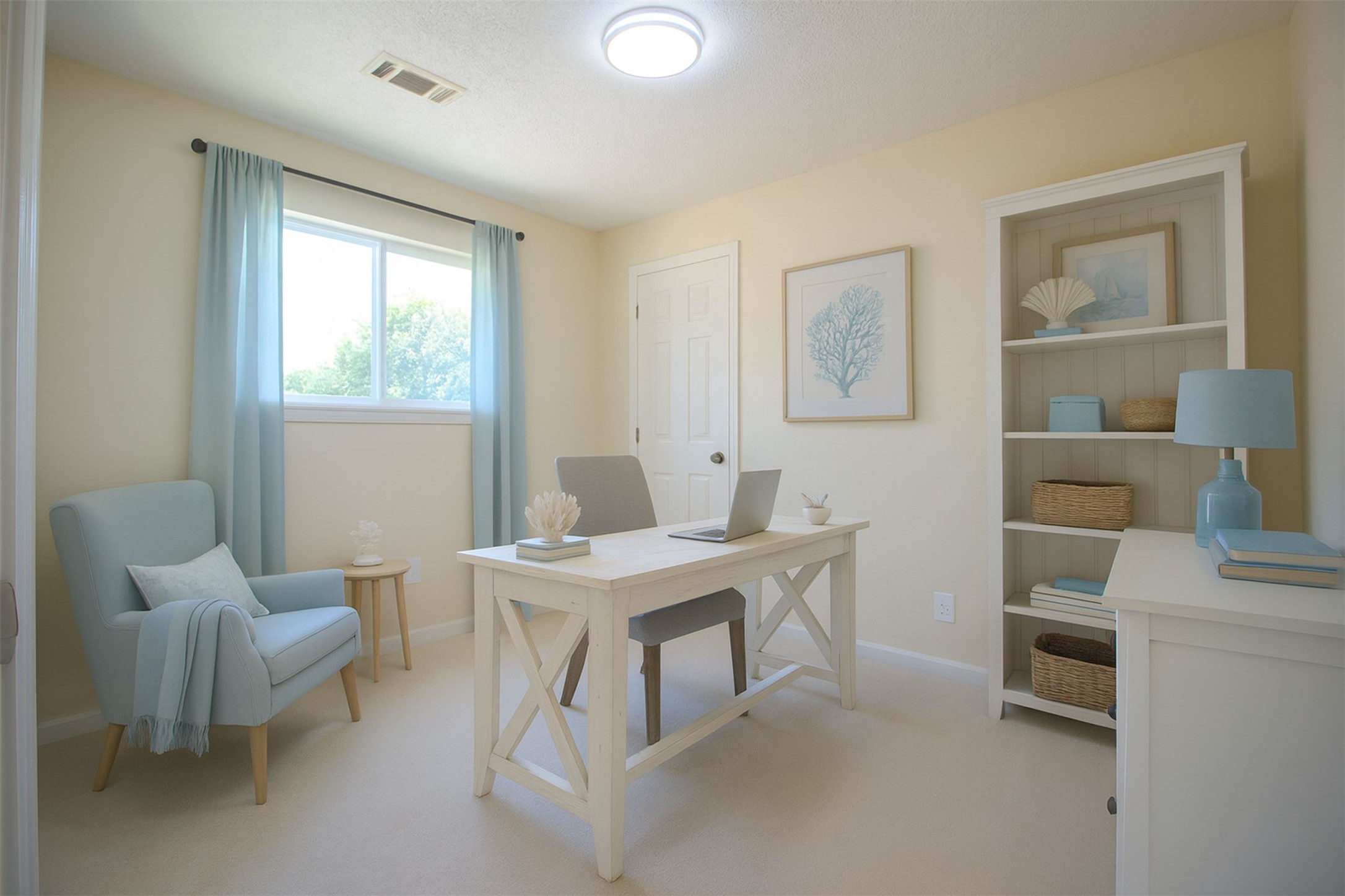 8011 Goldengrove Drive Spring, TX 77379 - Photo 38 of 48 Office/ Bedroom #4 (Virtually Staged)