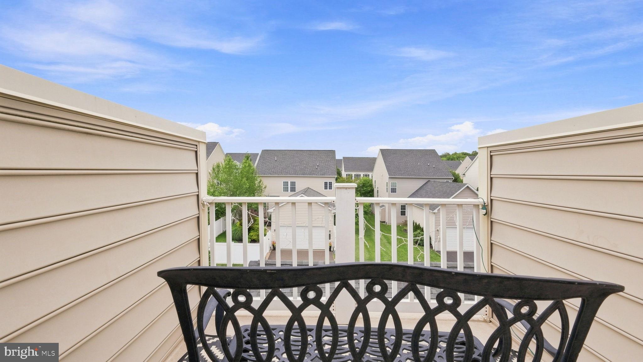 3957 Cephas Child Road Doylestown, PA 18902 - Photo 20 of 32 Charming balcony with serene views.