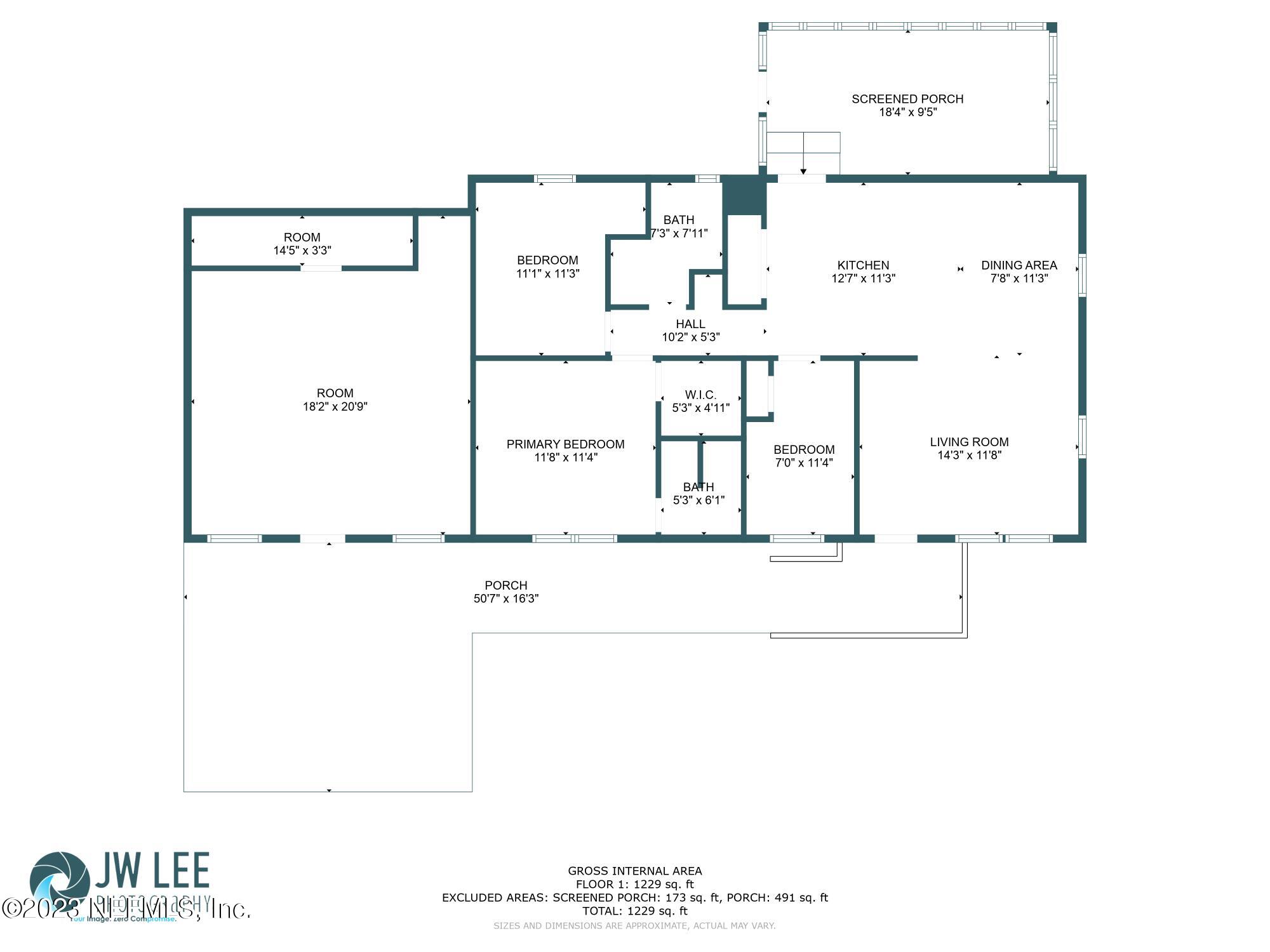 124 Warner Avenue Interlachen, FL 32148 - Photo 24 of 25 Floor Plan