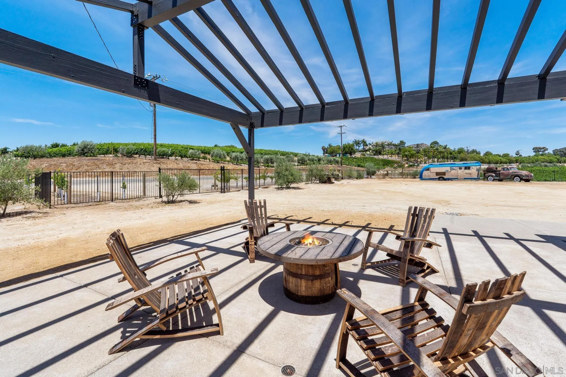36051 East Benton Road, Unit 1 Temecula, CA 92592 - Photo 37 of 42 a view of a patio with swimming pool