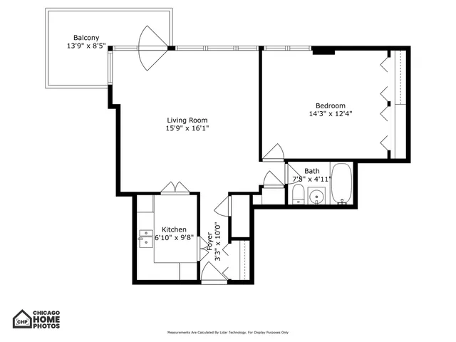 $129,000 | 6301 North Sheridan Road, Unit 18P, Chicago, IL 60660
