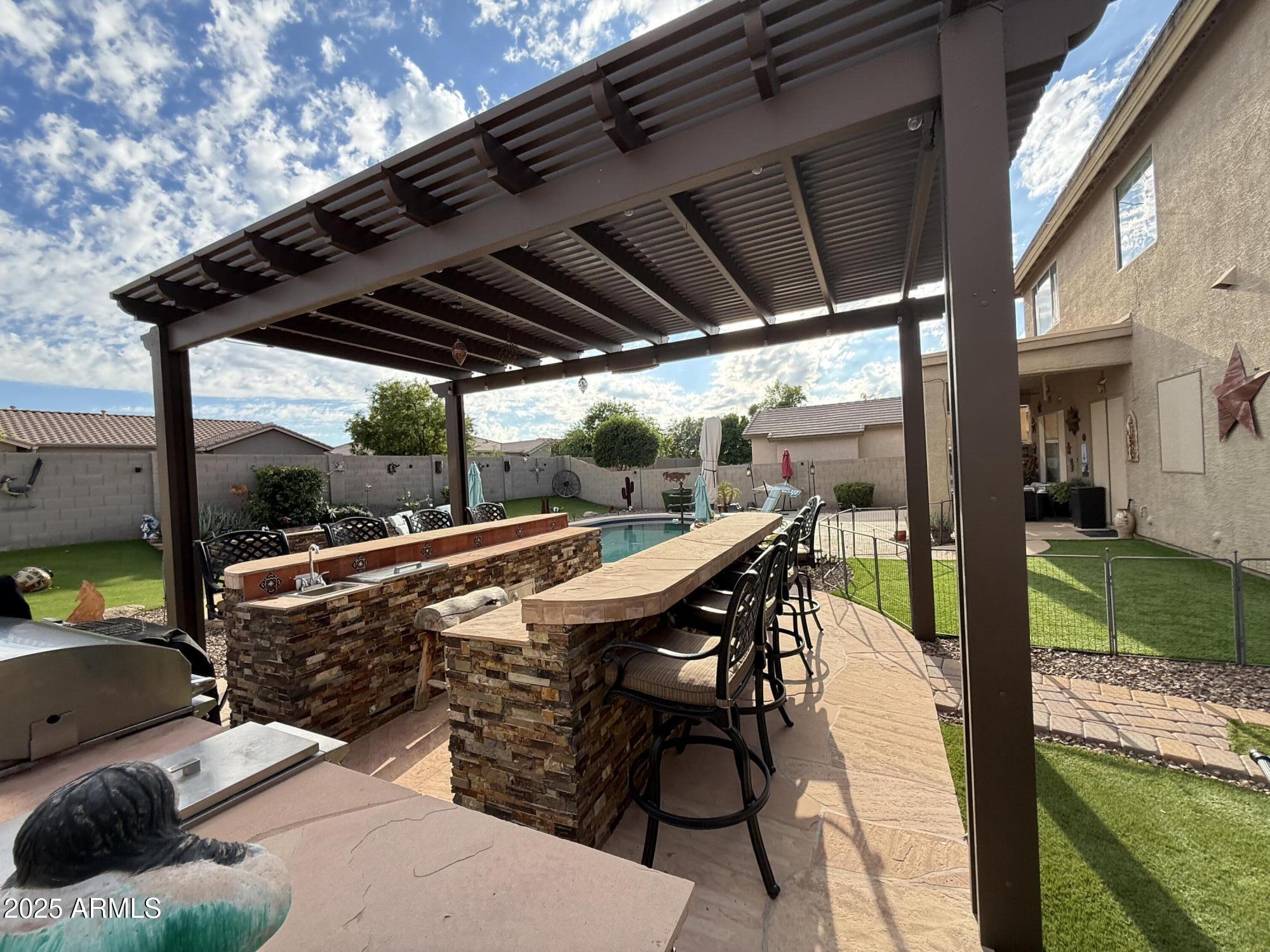 2245 West Clearview Trail Phoenix, AZ 85086 - Photo 70 of 76 a view of outdoor space yard and patio