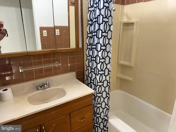 a bathroom with a sink and a bathtub