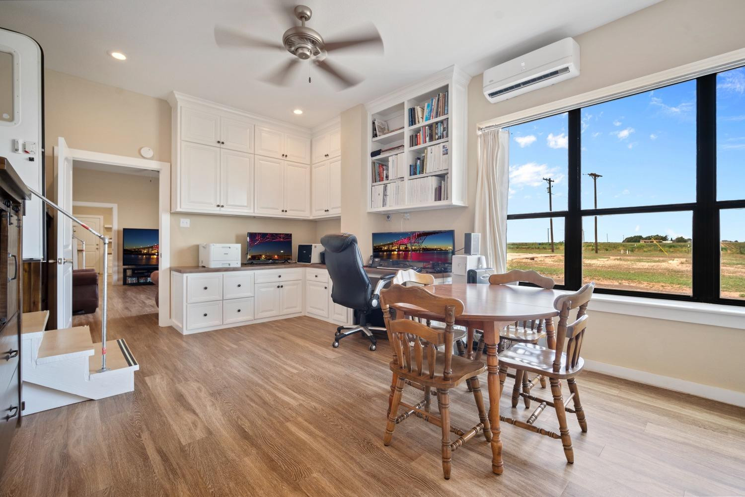 1384 County Road 211 Wilson, TX 79381 - Photo 21 of 44 a view of a dining room with furniture and window