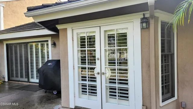 a view of swimming pool with a yard