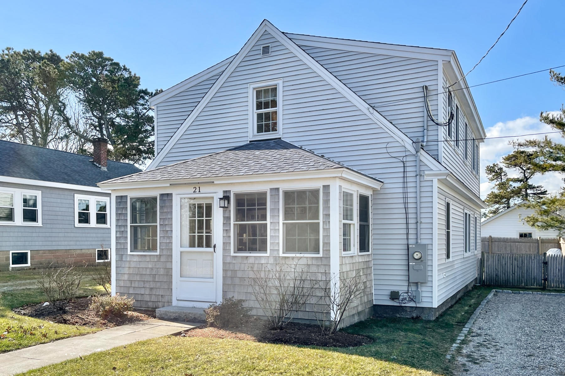 21 Carr Road Dennis Port, MA 02639 - Photo 33 of 33 a view of a house with a yard