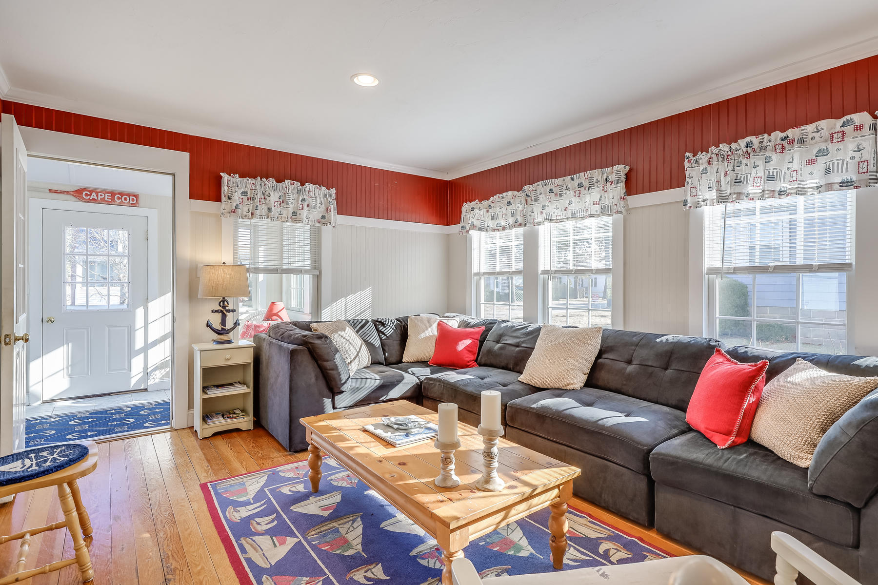 21 Carr Road Dennis Port, MA 02639 - Photo 5 of 33 a living room with furniture and a large window