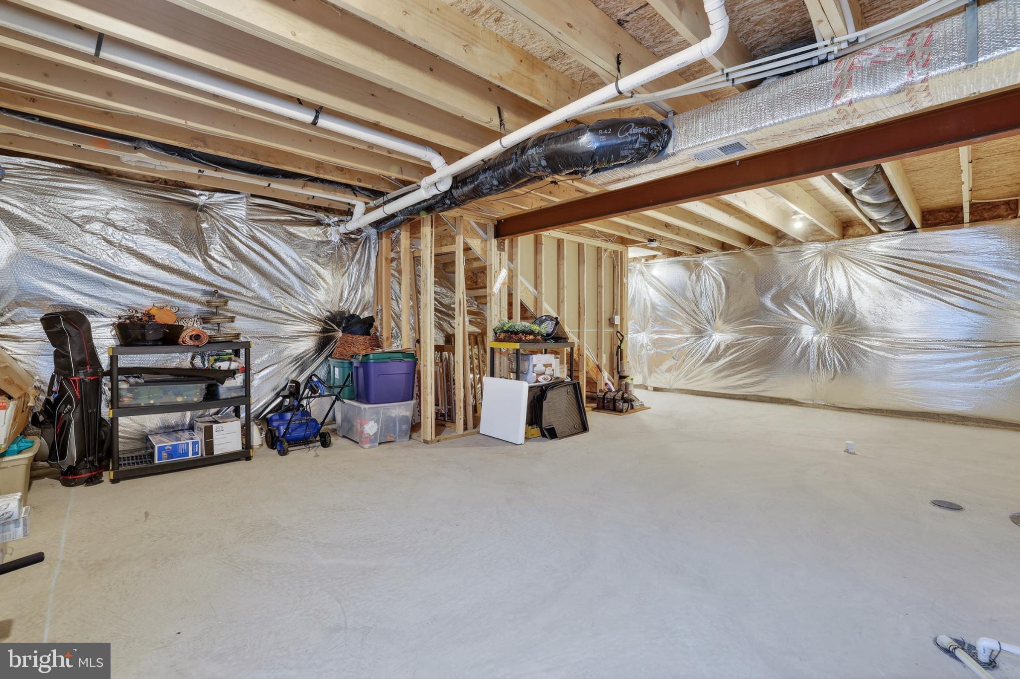 7069 Wise Lane King George, VA 22485 - Photo 29 of 39 Spacious unfinished basement ready for ideas.