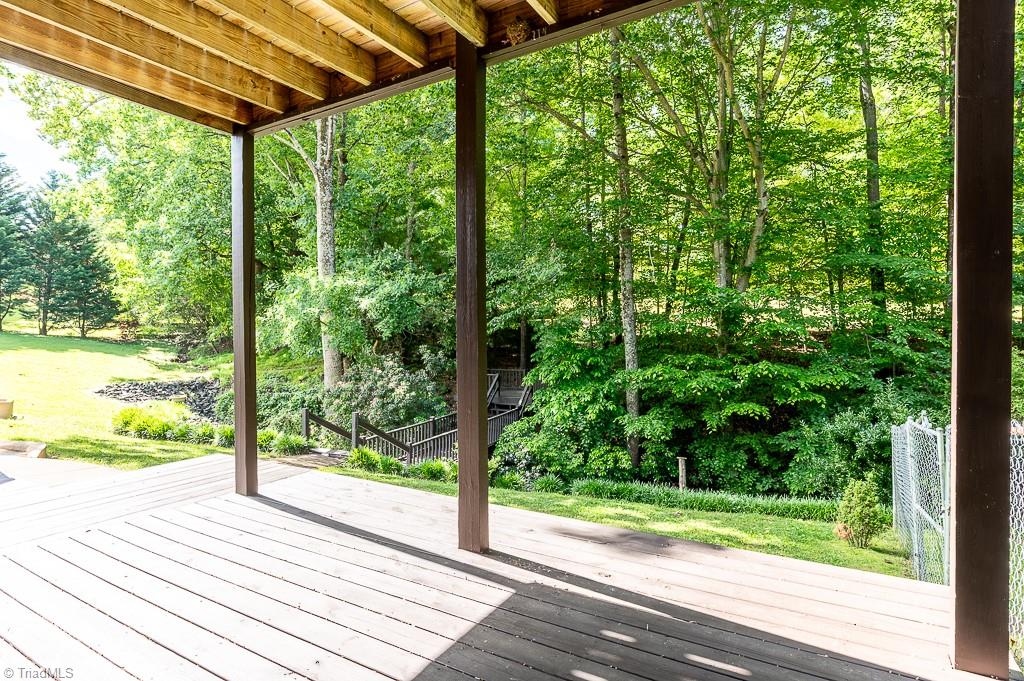 4625 Shelton Ridge Road Walkertown, NC 27051 - Photo 35 of 48 4625 Shelton Ridge Rd Walkertown NC 27051 Lower Back Deck