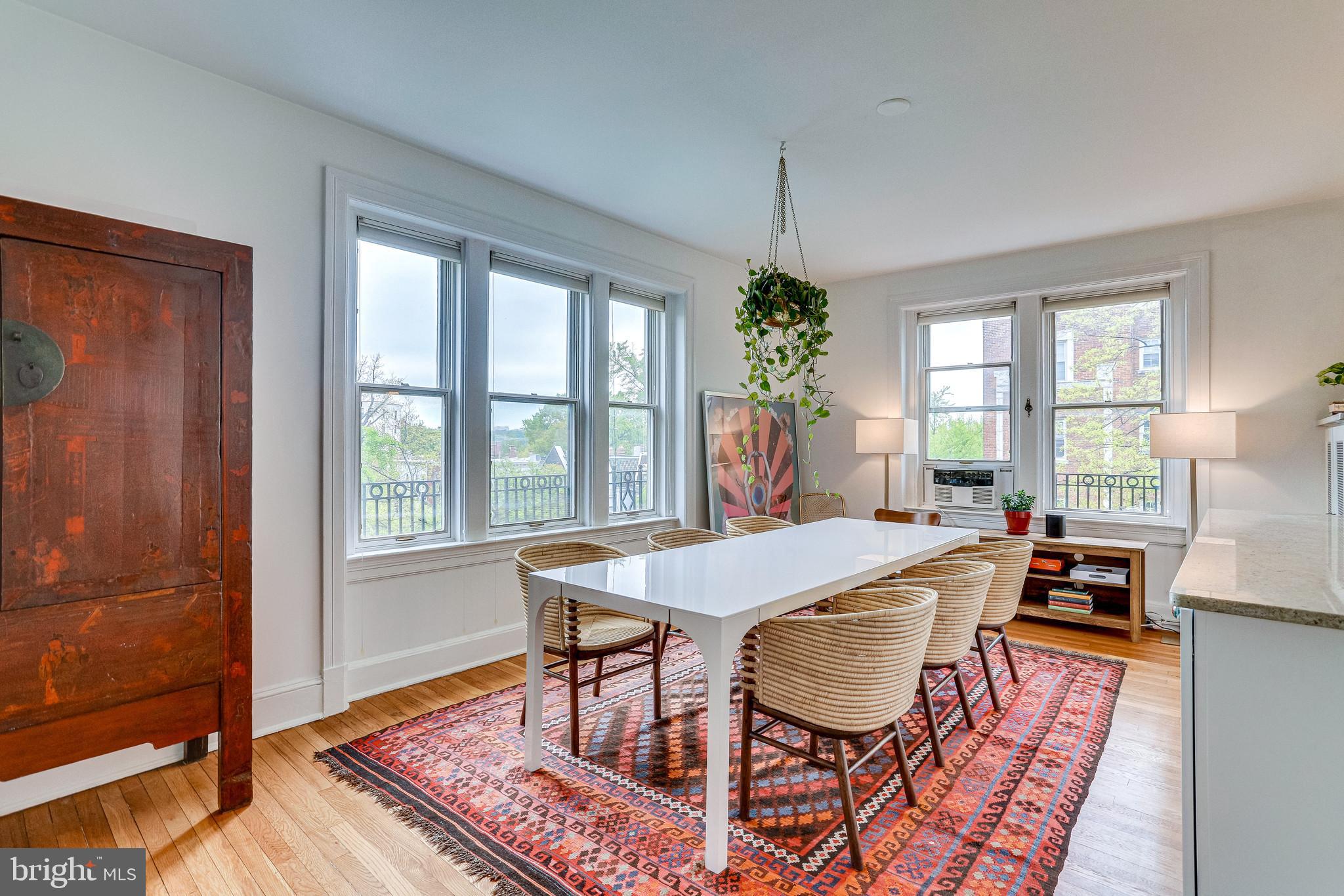 2227 20th Street Northwest, Unit 405 Washington, DC 20009 - Photo 6 of 27 Generous dining room