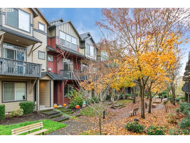 a view of a building with a yard