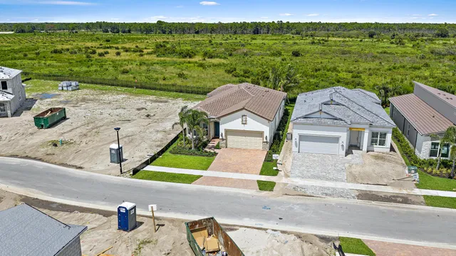 a view of a bench in the background