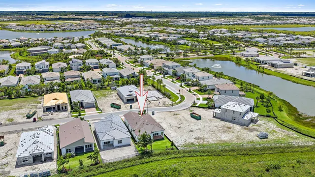 a view of a city with an ocean view