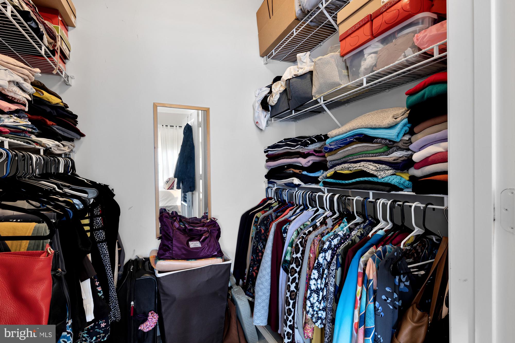 8045 Newell Street, Unit 503 Silver Spring, MD 20910 - Photo 14 of 24 Large walk-in closet in primary bedroom
