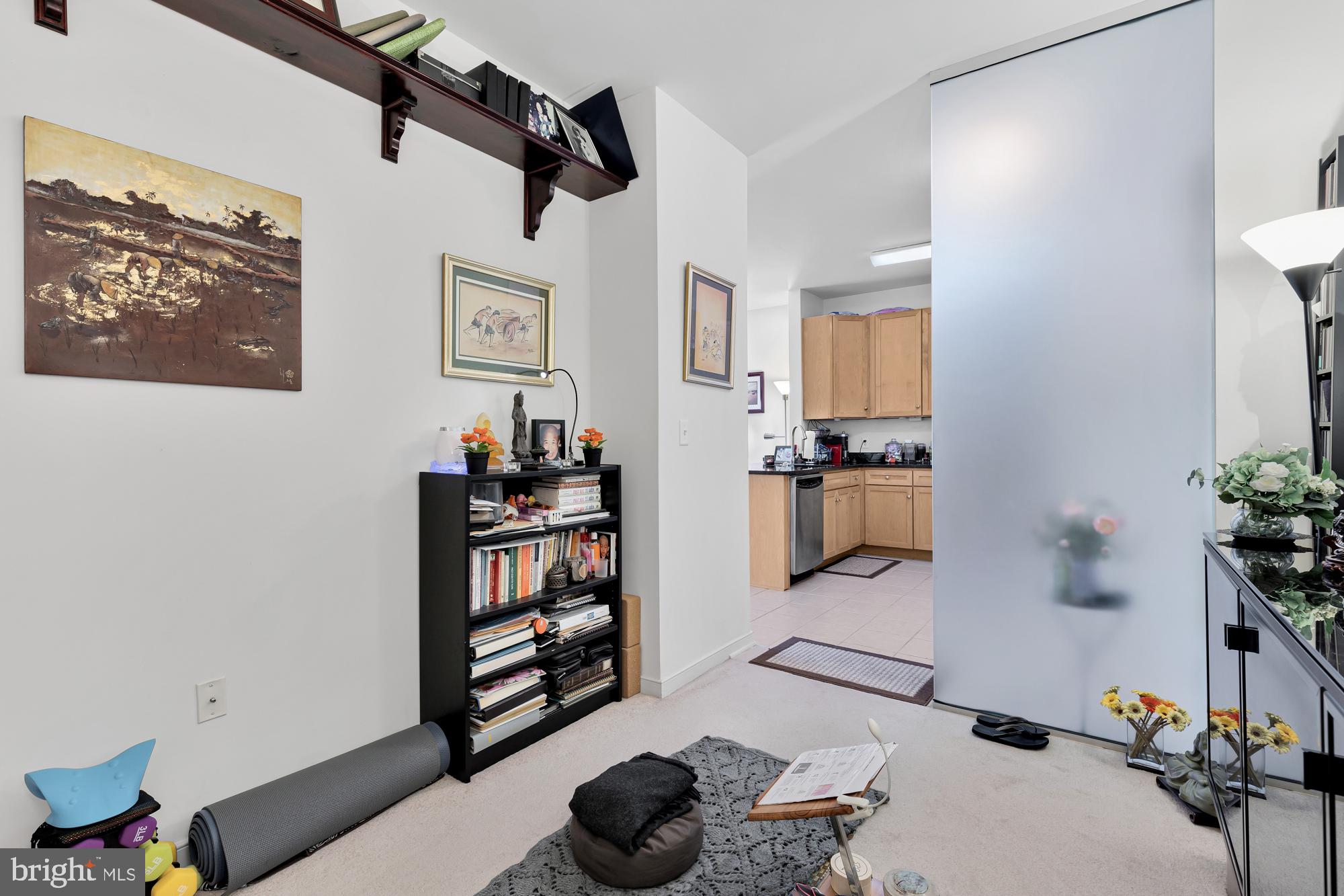 8045 Newell Street, Unit 503 Silver Spring, MD 20910 - Photo 18 of 24 Den / second bedroom