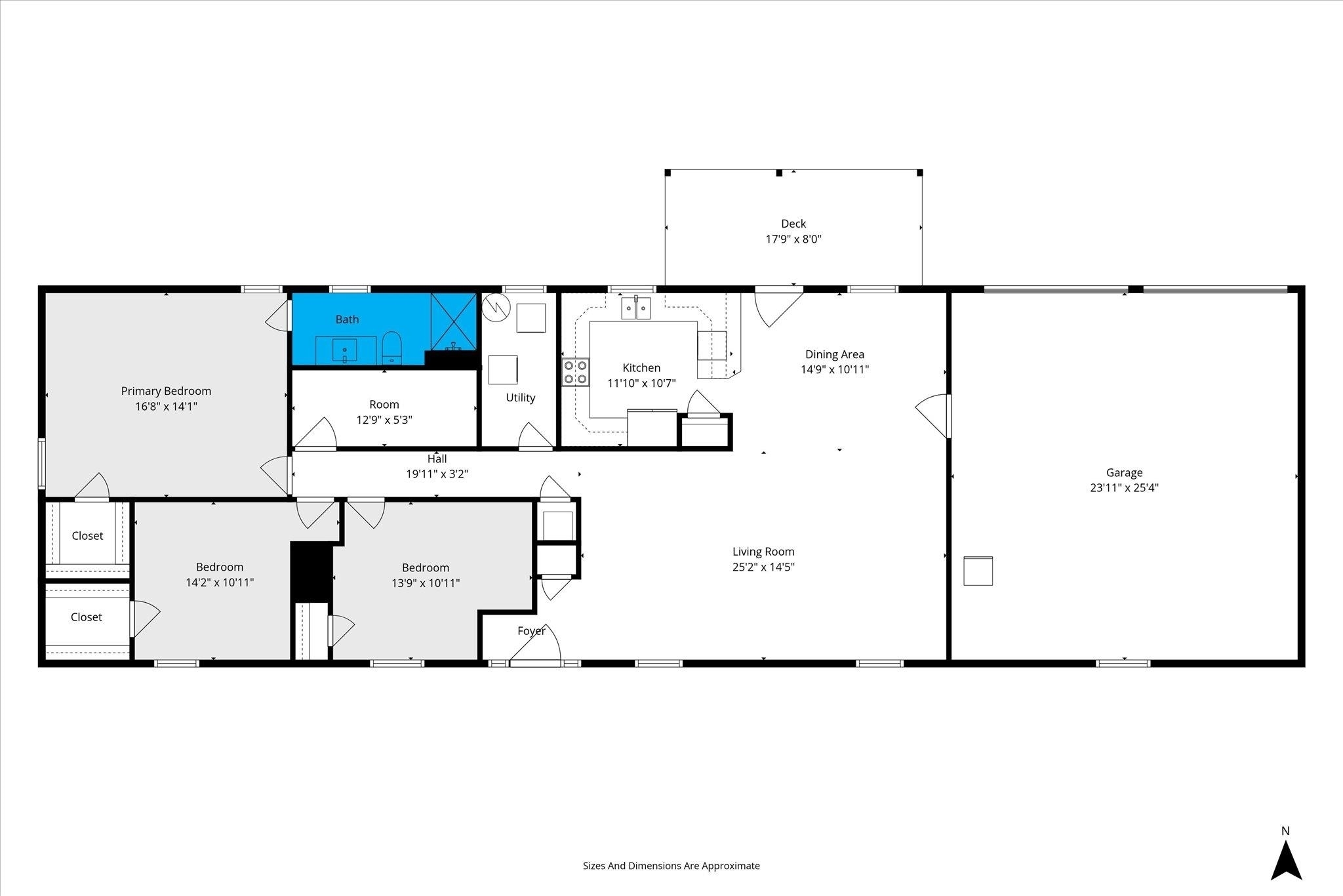 11440 Diffee Road Grand Bay, AL 36541 - Photo 22 of 22 View of property floor plan