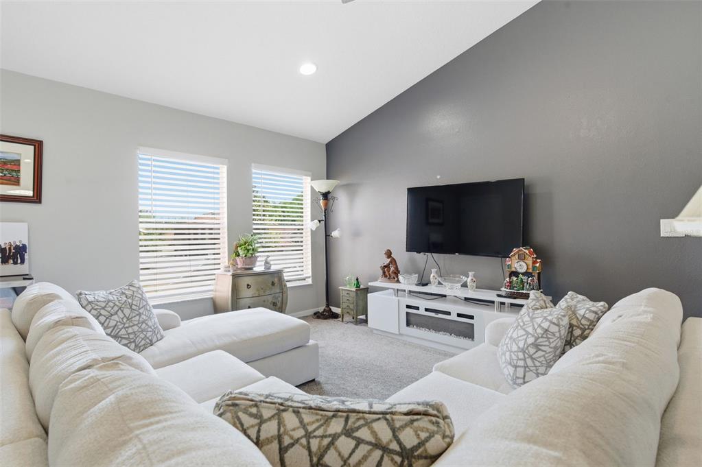 11508 Oyster Bay Circle New Port Richey, FL 34654 - Photo 51 of 98 a living room with furniture and a flat screen tv