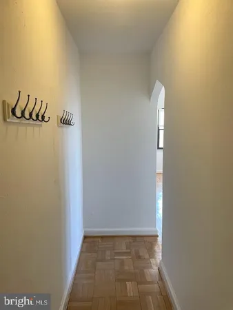 a view of empty room