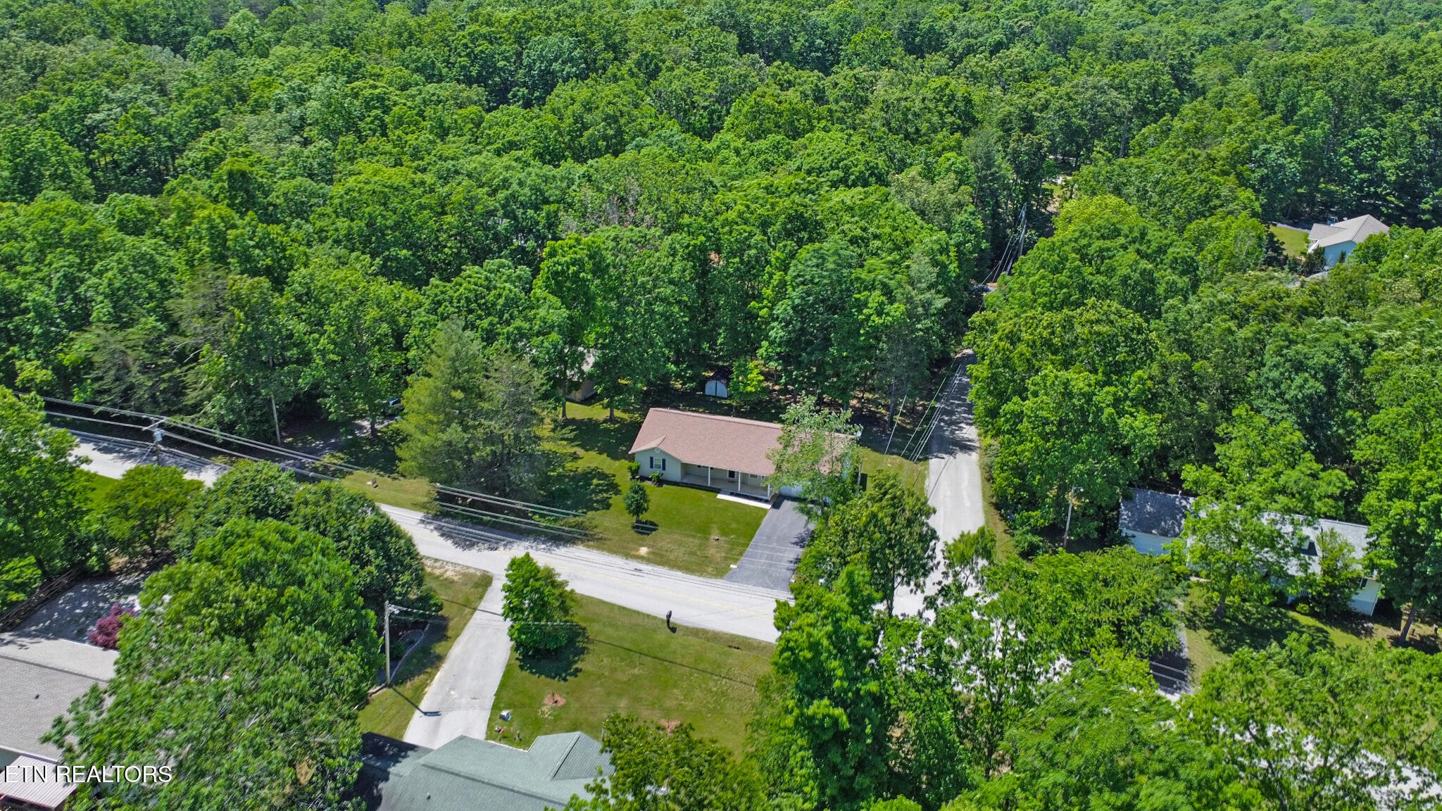 2162 Spruce Loop Crossville, TN 38555 - Photo 8 of 25 an aerial view of a house with a yard