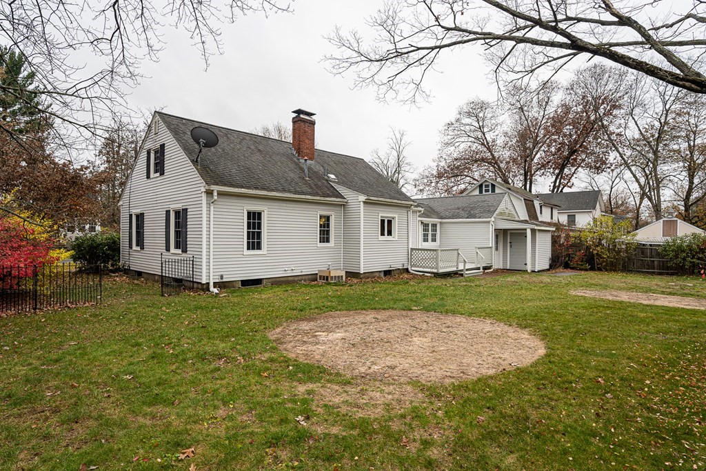 136 Lincoln Road Longmeadow, MA 01106 - Photo 8 of 40 a view of a yard with a house