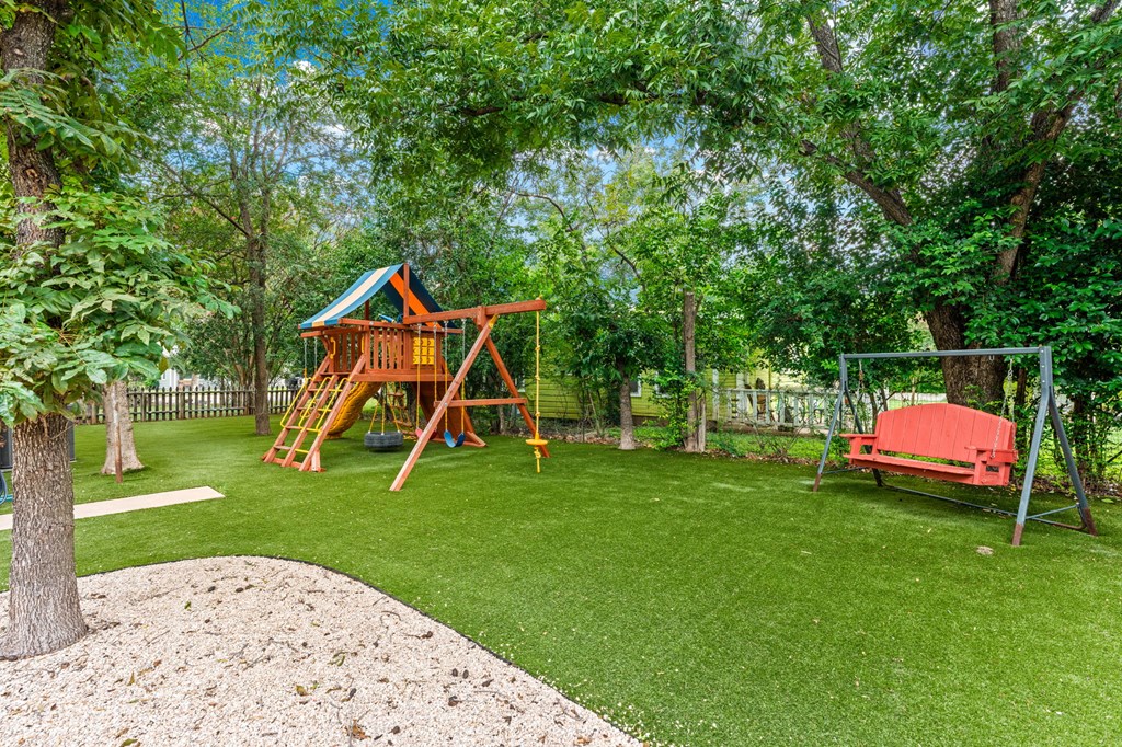 616 Lois Street Kerrville, TX 78028 - Photo 19 of 32 a view of a park with slide