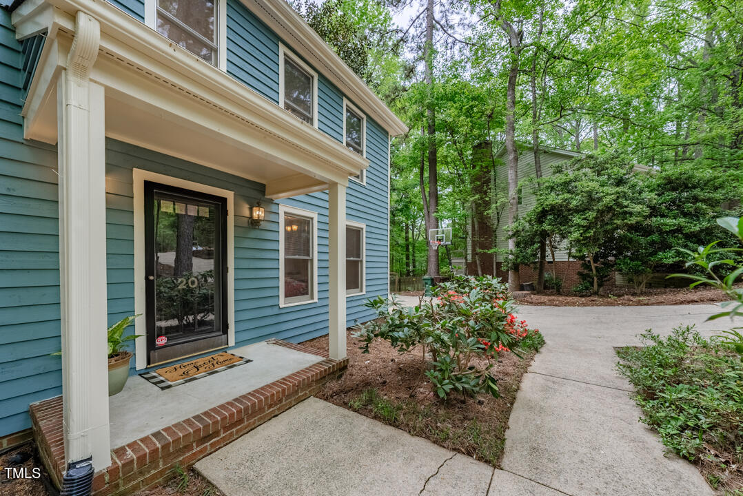 20 Strawberry Ridge Lane Durham, NC 27713 - Photo 3 of 28 Front of Home