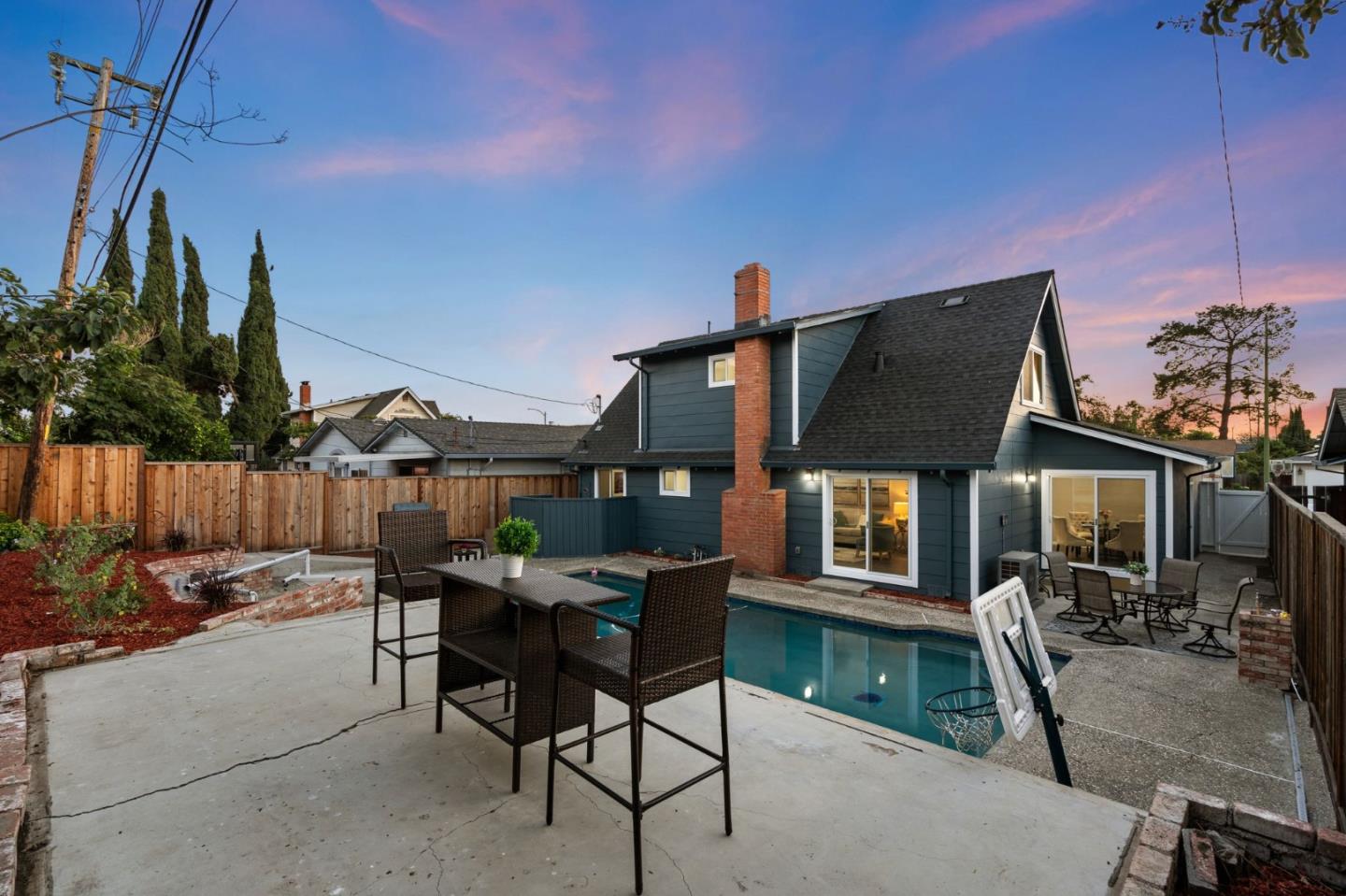 2178 Corktree Lane San Jose, CA 95132 - Photo 33 of 41 a view of a dinning table and chairs in patio