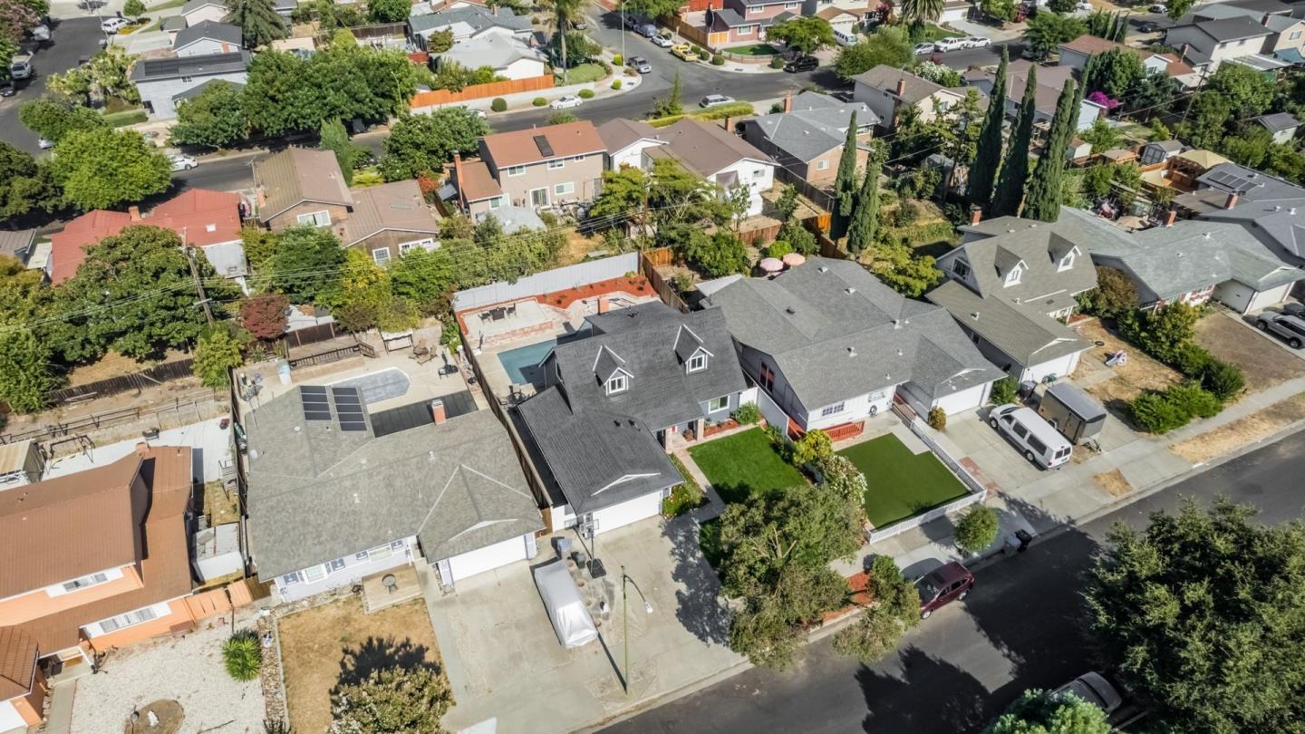 2178 Corktree Lane San Jose, CA 95132 - Photo 38 of 41 an aerial view of residential houses with outdoor space